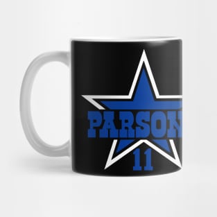 Parsons 11, Dallas Football themed Mug